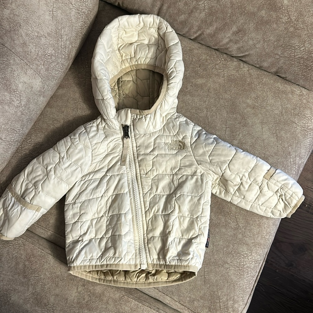 Infant North Face Coat 3-6 months